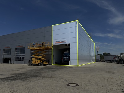 Pronájem skladu, výrobních prostor  301 m², Všechromy, D1 - 107272