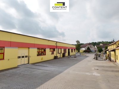 Pronájem skladu , výrobní haly 2041 m² + venkovní plocha 4030 m², Praha východ - Veleň - 107393