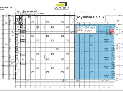 Pronájem skladu, výrobních prostor 3.496 m²,  Plzeň - Myslinka, D5 - 107869