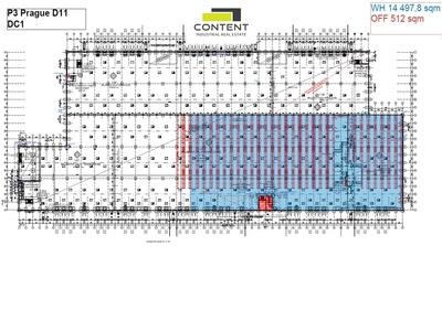 Pronájem skladu nebo výrobních prostor 14.498 m², Praha - východ, D11 - 107842