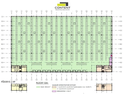 Pronájem skladu, výrobních prostor 8.426 m², Plzeň - Myslinka, D5 - 108135