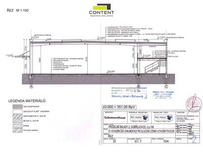 Pronájem obchodně skladových prostor 361 m², Dobřejovice - 109016