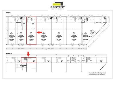 Pronájem obchodně skladových prostor 361 m², Dobřejovice - 109017