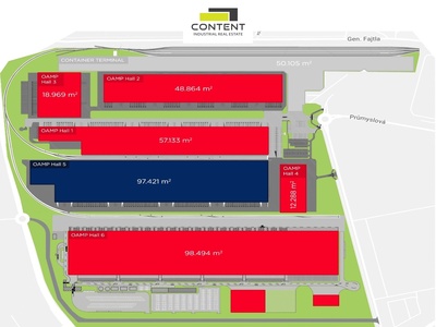 Pronájem novostavby skladu, výrobních prostor 21.000 m², Mošnov - 109240