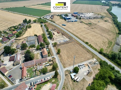 PRODEJ KOMERČNÍHO POZEMKU S PLATNÝM STAVEBNÍM POVOLENÍM V BRANIŠOVICÍCH - 109366