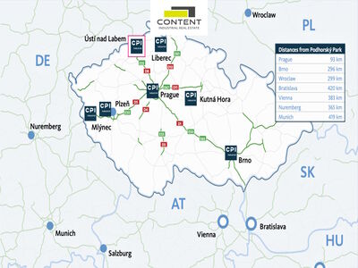 Pronájem skladu, výrobních prostor 6.179 m², Ústí nad Labem - 109423