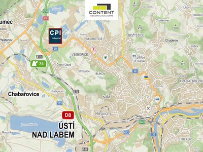Pronájem skladu, výrobních prostor 6.179 m², Ústí nad Labem - 109424
