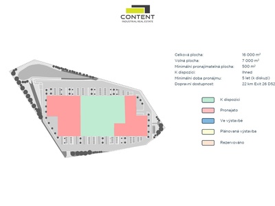 Pronájem novostavby skladu, výrobních prostor 5.000 m², Mikulov - 109491