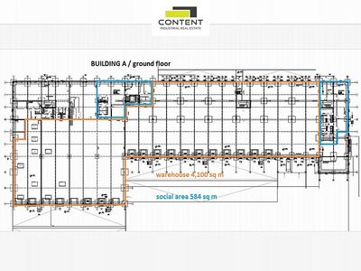 Pronájem skladu nebo výrobních prostor 4.100 m², Chrášťany - 109540