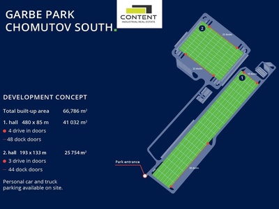 Pronájem novostavby skladu, výrobních prostor 5.000 m², Chomutov - 109614