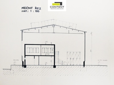 Pronájem skladu, výrobních prostor 1.500 m², Plzeň - Nýřany - 109821