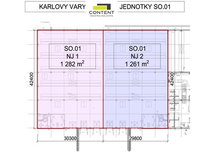 Pronájem skladu, výrobních nebo obchodních prostor 1261 m², Karlovy Vary - Dvory - 109983