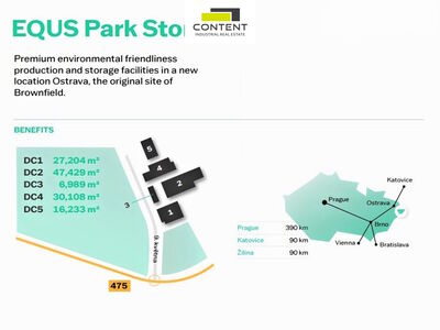 Novostavba, skladové, výrobní prostory 16.200 m², Stonava - 110189