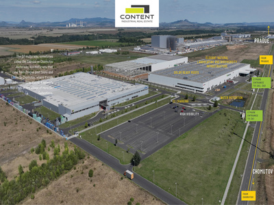 Pronájem skladu, výrobních prostor 17.493 m², Žatec - Triangle, D7 - 110215