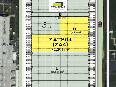 Pronájem skladu, výrobních prostor 17.493 m², Žatec - Triangle, D7 - 110217