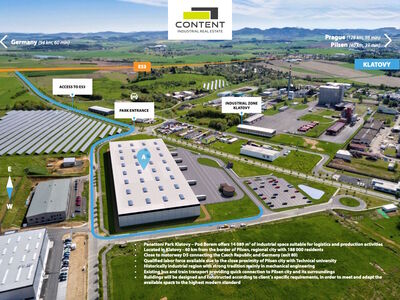 Prodej novostavby skladu nebo výrobních prostor 14.120 m², Klatovy - 110225