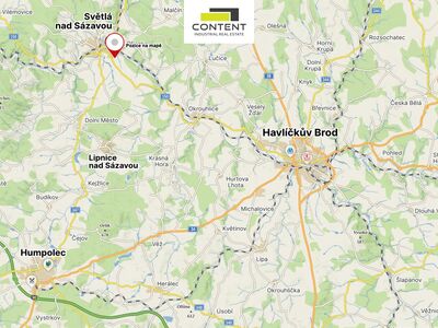 Pronájem novostavby skladu, výrobních prostor 10.000 m², Světlá nad Sázavou - 110262