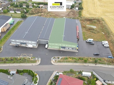 Pronájem novostavby skladu nebo výrobních prostor s kancelářemi 1106 m², Herink - 110274
