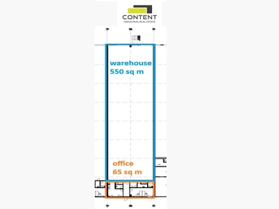 Pronájem skladu, výrobních prostor 550 m², Chrášťany - 110350