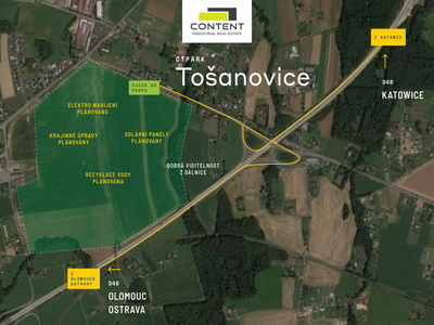 Pronájem novostavby skladu, výrobních prostor 10.947 m², Tošanovice, D48 - 111050