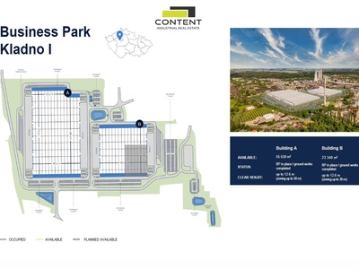 Pronájem skladu, výrobních prostor 5.000 m², Kladno - 111065