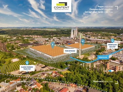 Pronájem skladu, výrobních prostor 5.000 m², Kladno - 111057