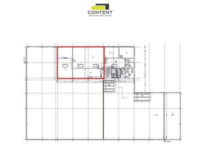 Pronájem skladových / výrobních prostor 1 363 m² – Vestec u Prahy - 111713