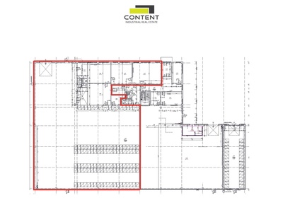 Pronájem skladových / výrobních prostor 1 363 m² – Vestec u Prahy - 111716