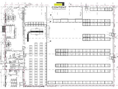 Pronájem skladu, výrobních nebo obchodních prostor 1303 m², Praha 20 - Horní Počernice  - 111724