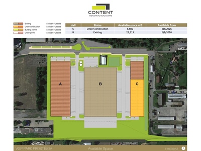 Pronájem skladu, výrobních prostor 2.000 m², Prostějov, D46 - 112496