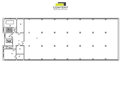 Pronájem skladu nebo výrobních prostor 903 m², Praha 9 - 112842