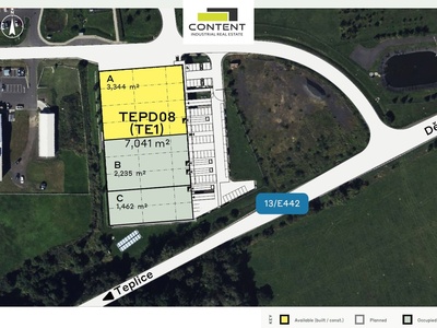 Pronájem skladu, výrobních prostor 3.344 m², Teplice - Krupka - 113118