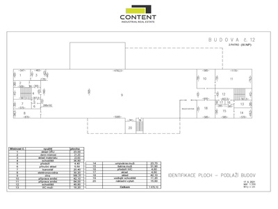 Pronájem skladu, výrobních prostor 973 m², Břeclav - 113674