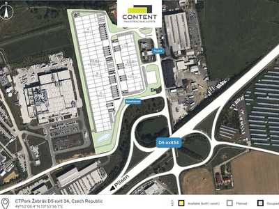 Pronájem skladu, výrobních prostor 2.968 m², Žebrák - 114036