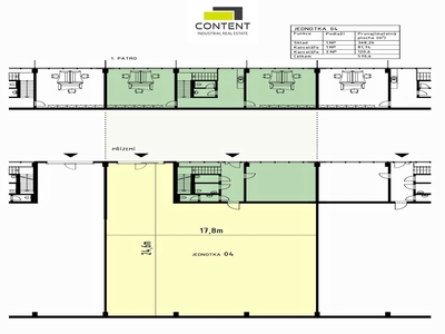 Pronájem novostavby skladu, výrobních prostor 570 m², Plzeň 4 - 114074