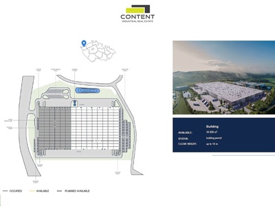Pronájem novostavby skladu, výrobních prostor 10.000 m², Karlovy Vary - 114139