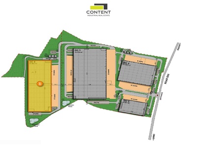 Pronájem skladu, výrobních prostor 20.940 m², Jažlovice, D1 - 114473