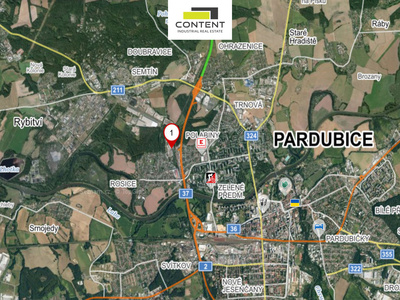 Pronájem skladu, výrobních prostor 7.823 m², Pardubice - 114564