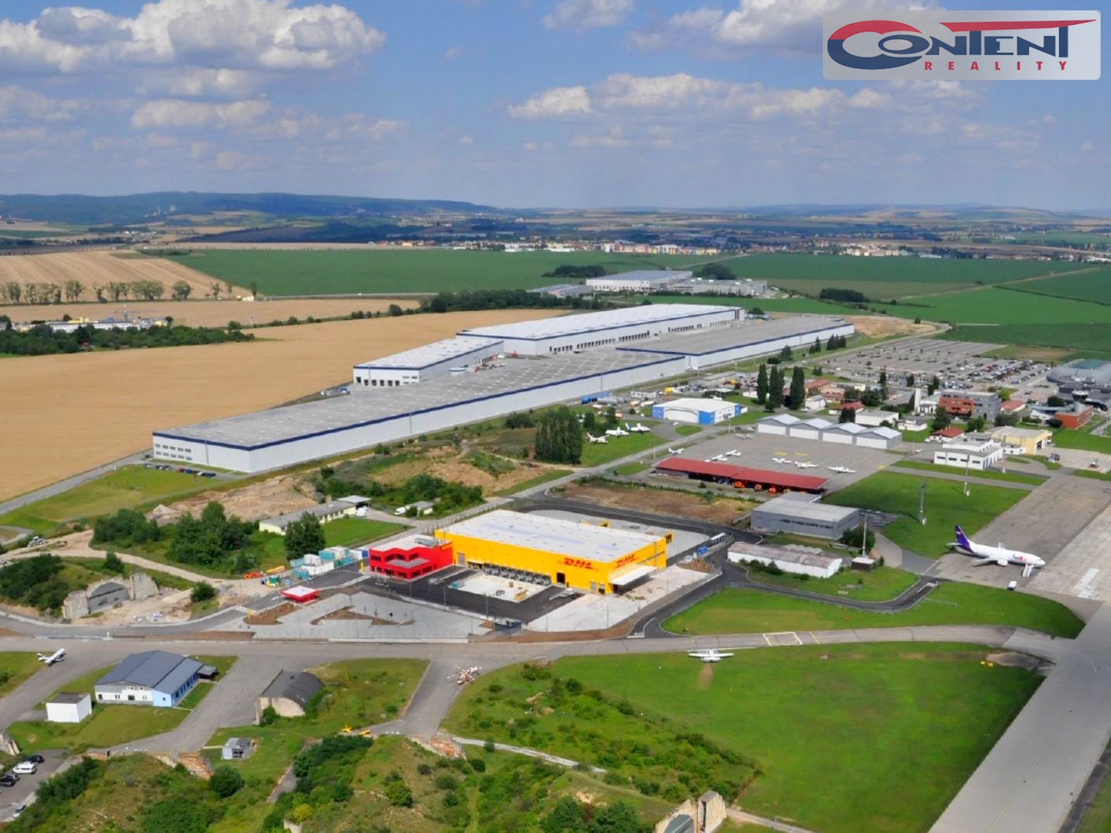 Pronájem novostavby skladu, výrobních prostor 3.476 m², Brno, D1