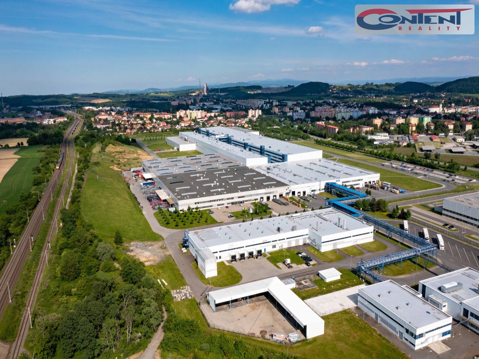 Pronájem skladu nebo výrobních prostor 13.440 m², Hranice, D1 Olomouc