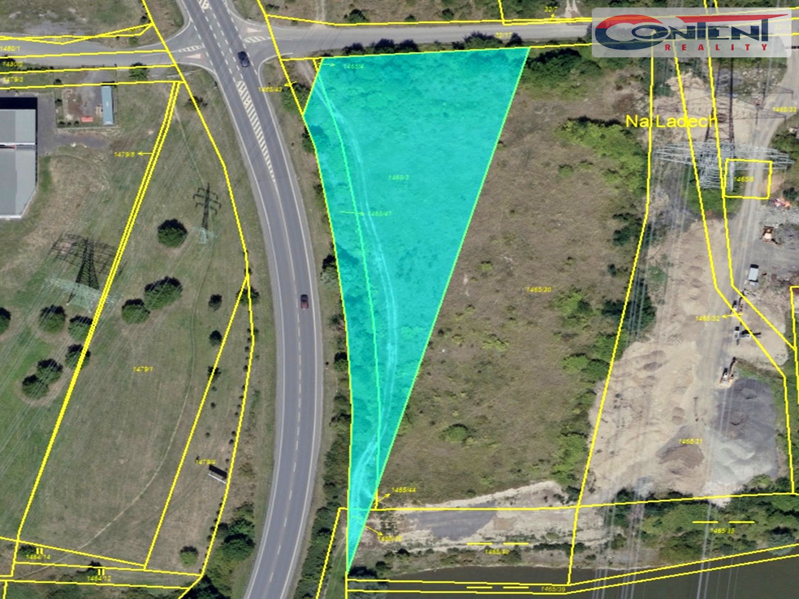 Sale of commercial land 4.213 m² Prague - Šeberov