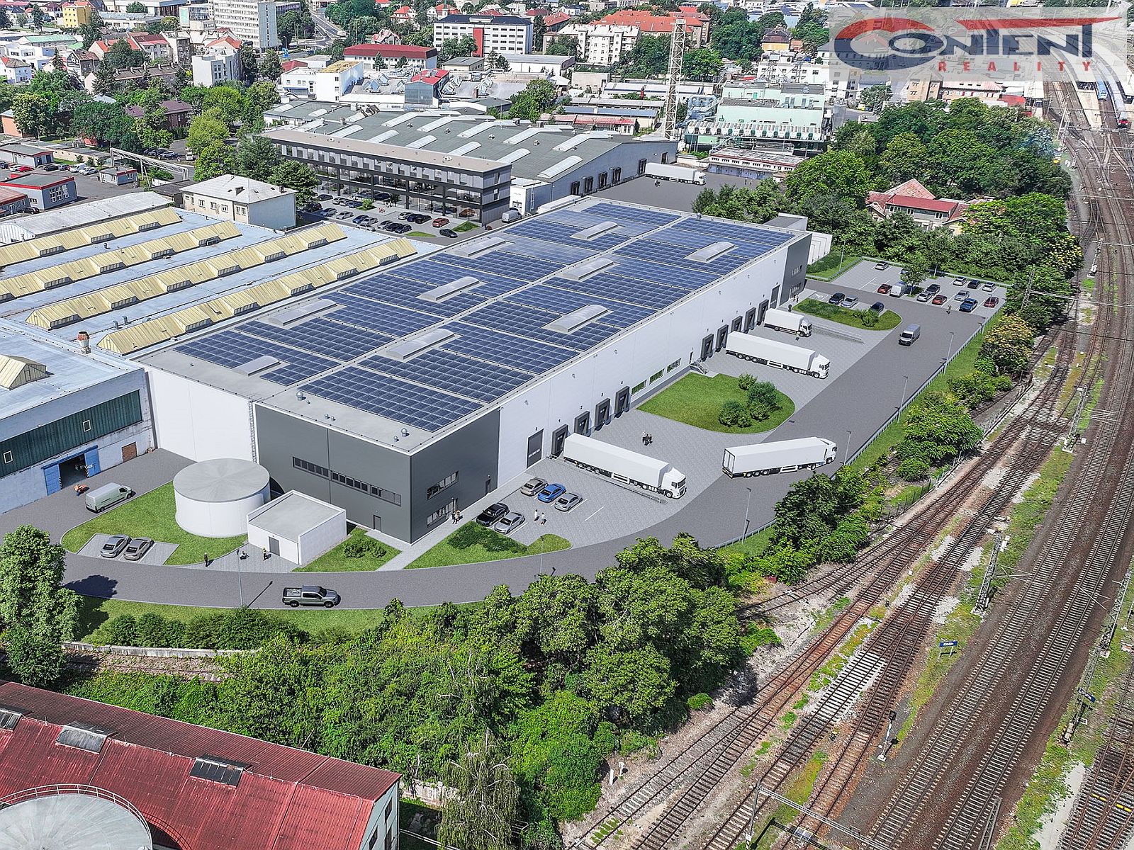Pronájem skladu, výrobních prostor 6.200 m², Kolín
