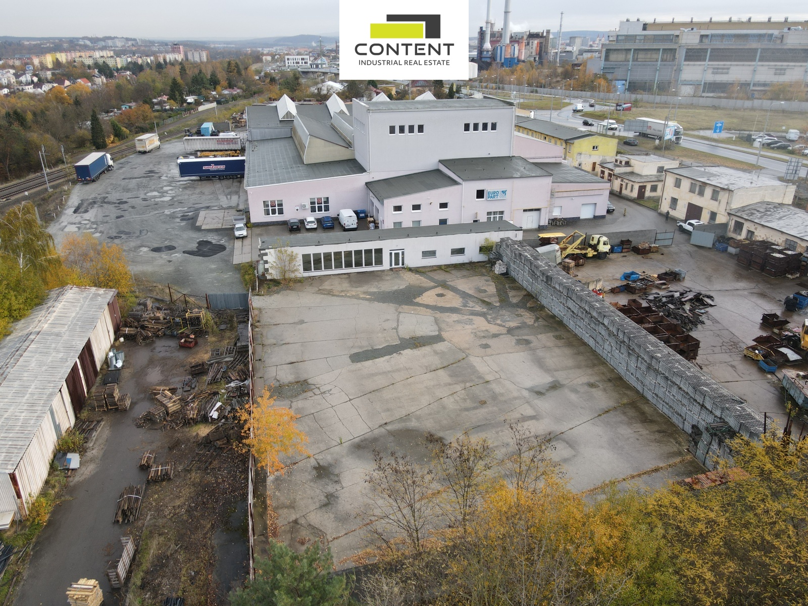Pronájem zpevněné plochy 1.450 m², Plzeň, D5