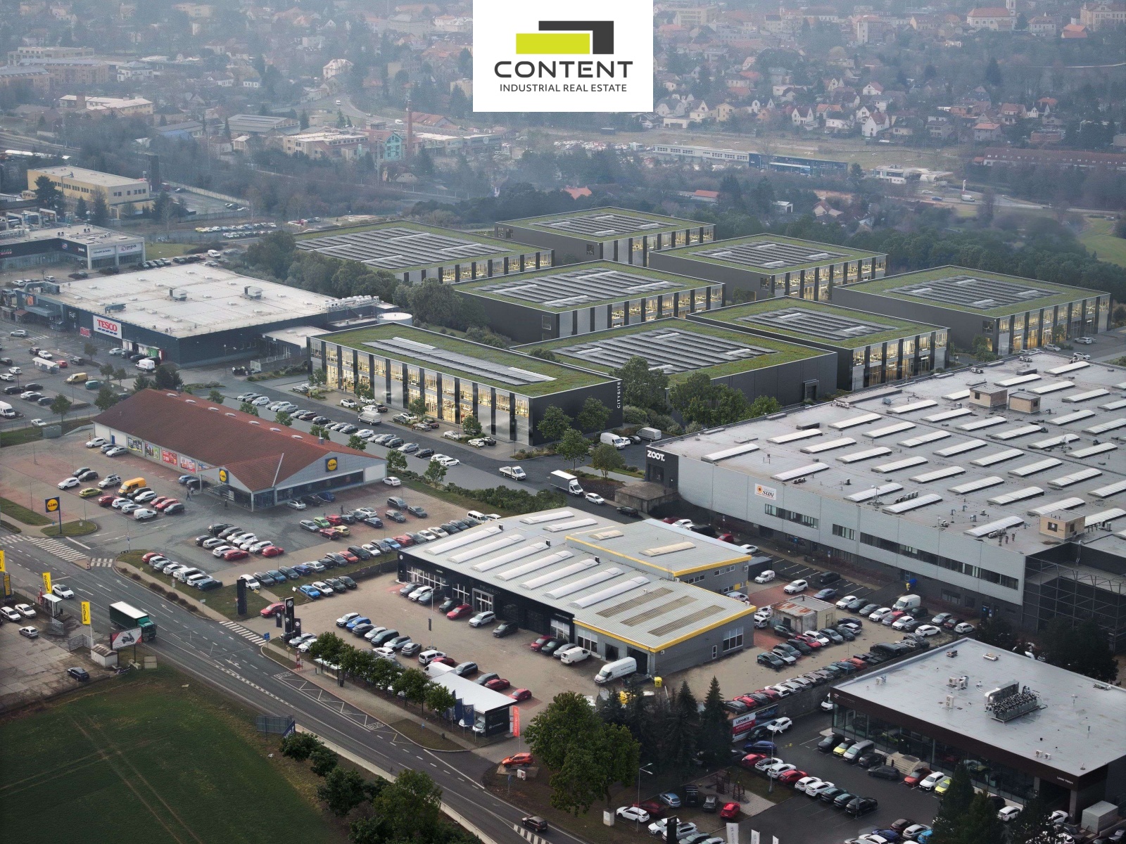 Pronájem flexibilních jednotek od 500 m², Říčany u Prahy