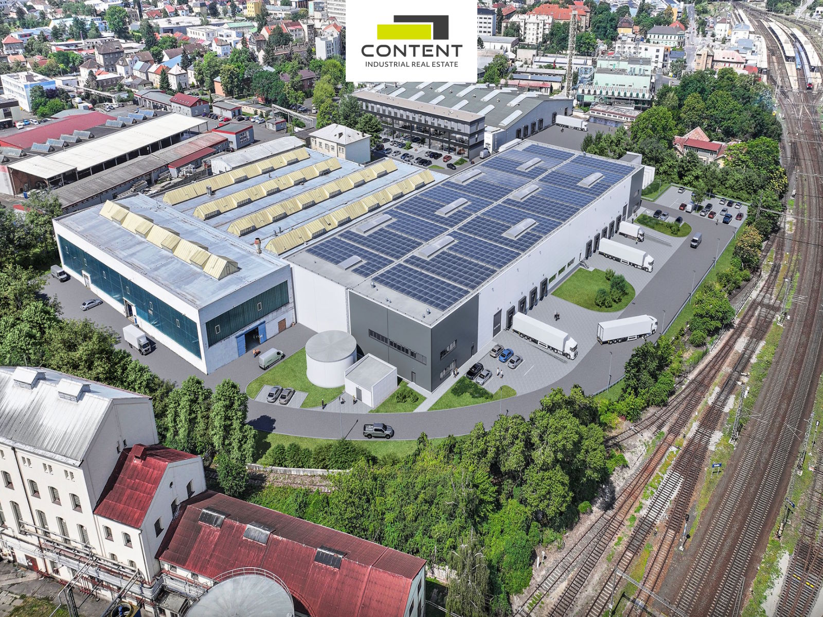 Pronájem skladu, výrobních prostor 3.520 m², Kolín