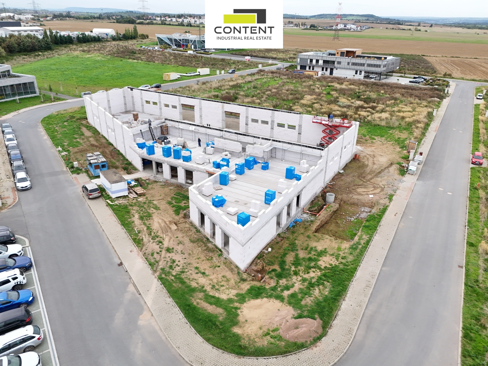 Pronájem sídla společnosti, skladové a prodejní prostory  1154 m² Hodkovice - Vestec.