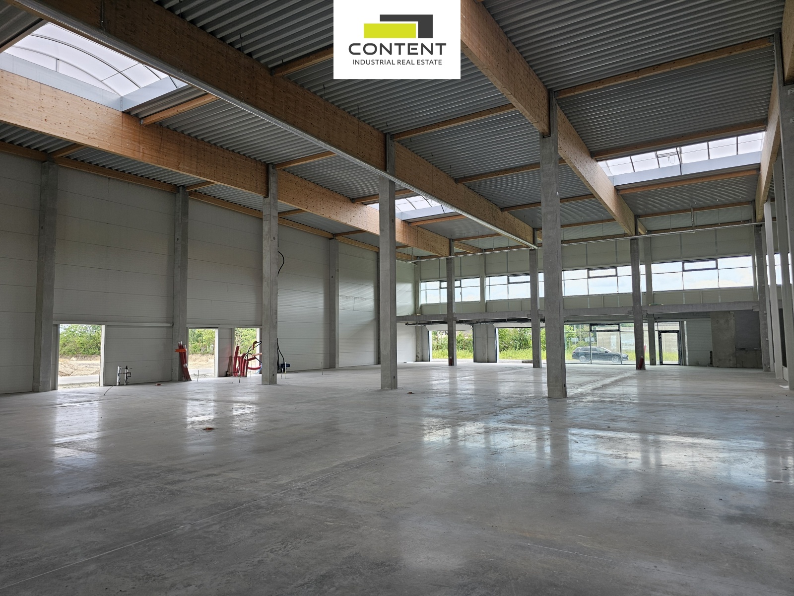 Pronájem novostavby skladu, výrobních prostor 3.000 m², Ostrava Hrabová, D56