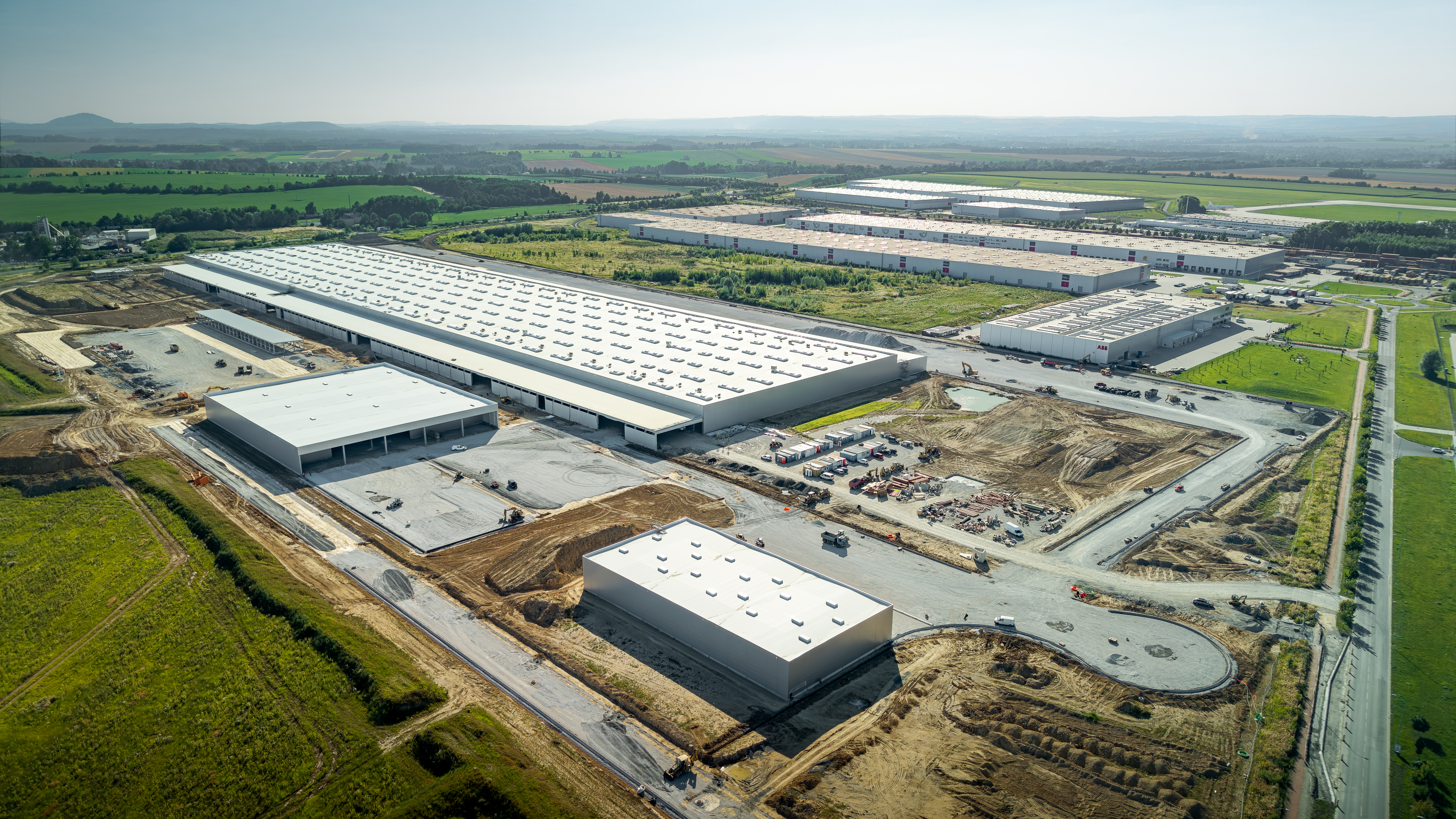 Pronájem novostavby skladu, výrobních prostor 10.500 m², Mošnov