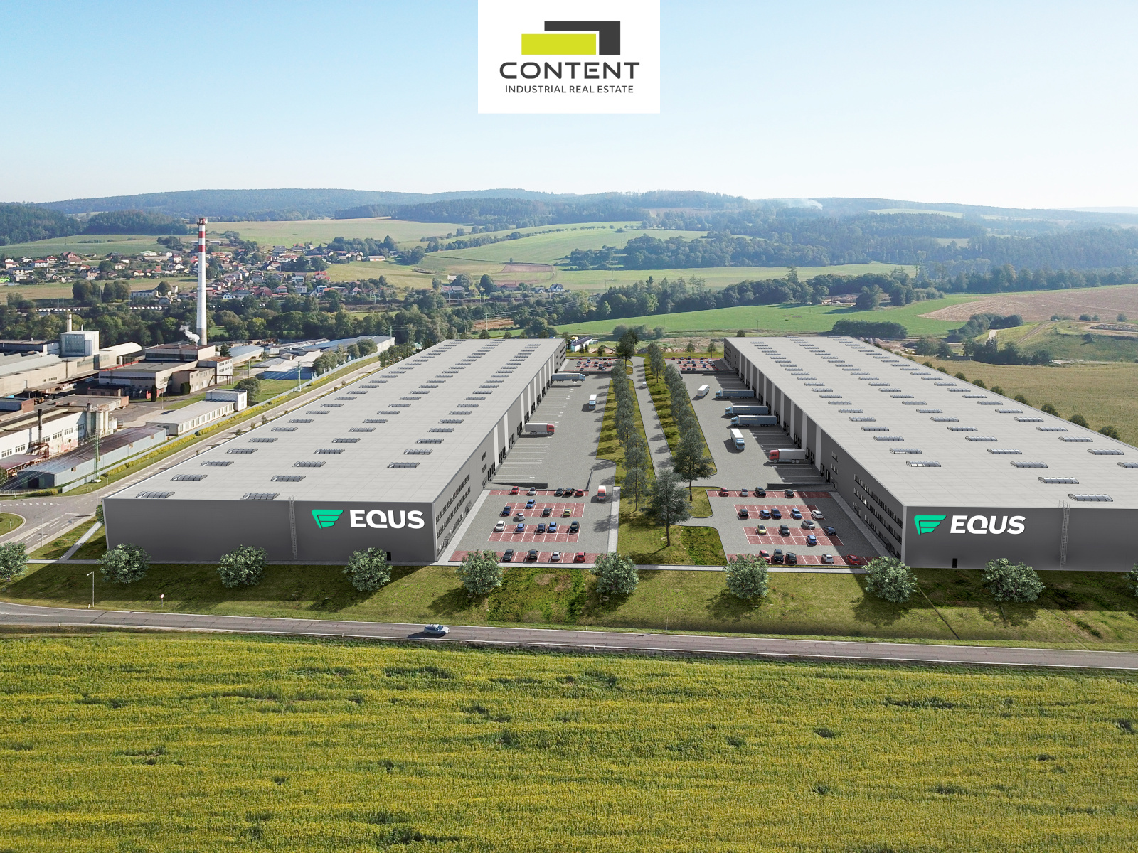 Pronájem novostavby skladu, výrobních prostor 10.000 m², Světlá nad Sázavou